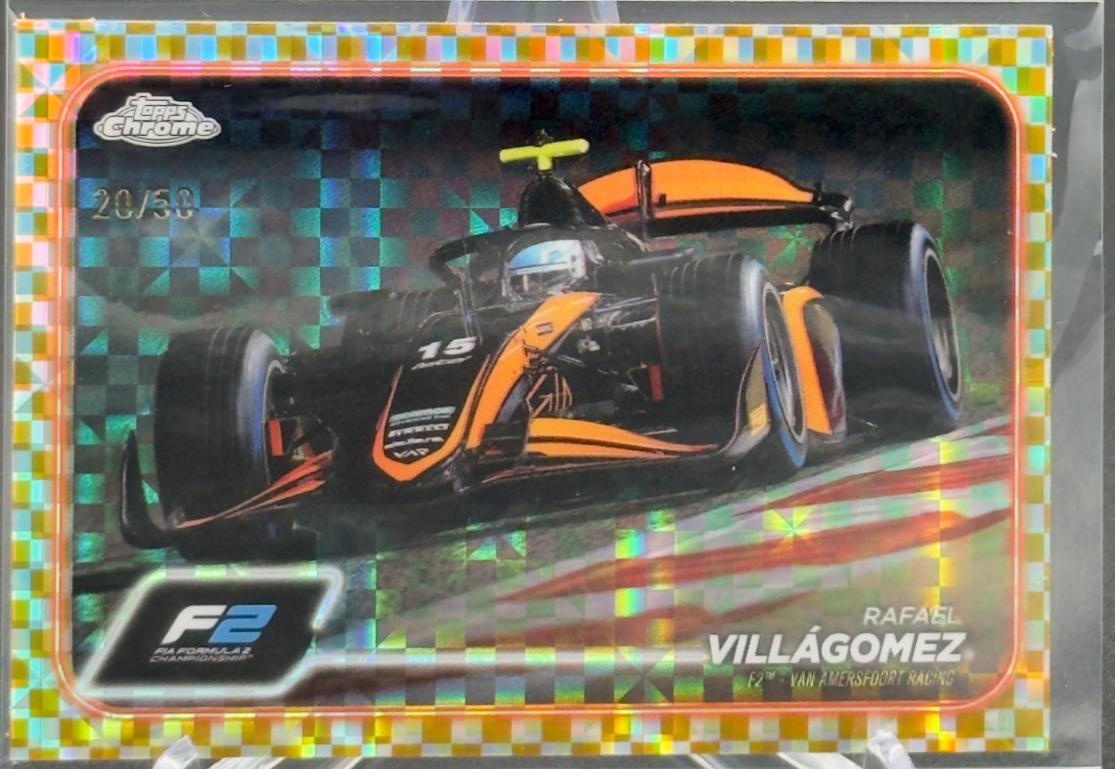 Rafael Villagomez [Checker Flag Gold Refractor] #112