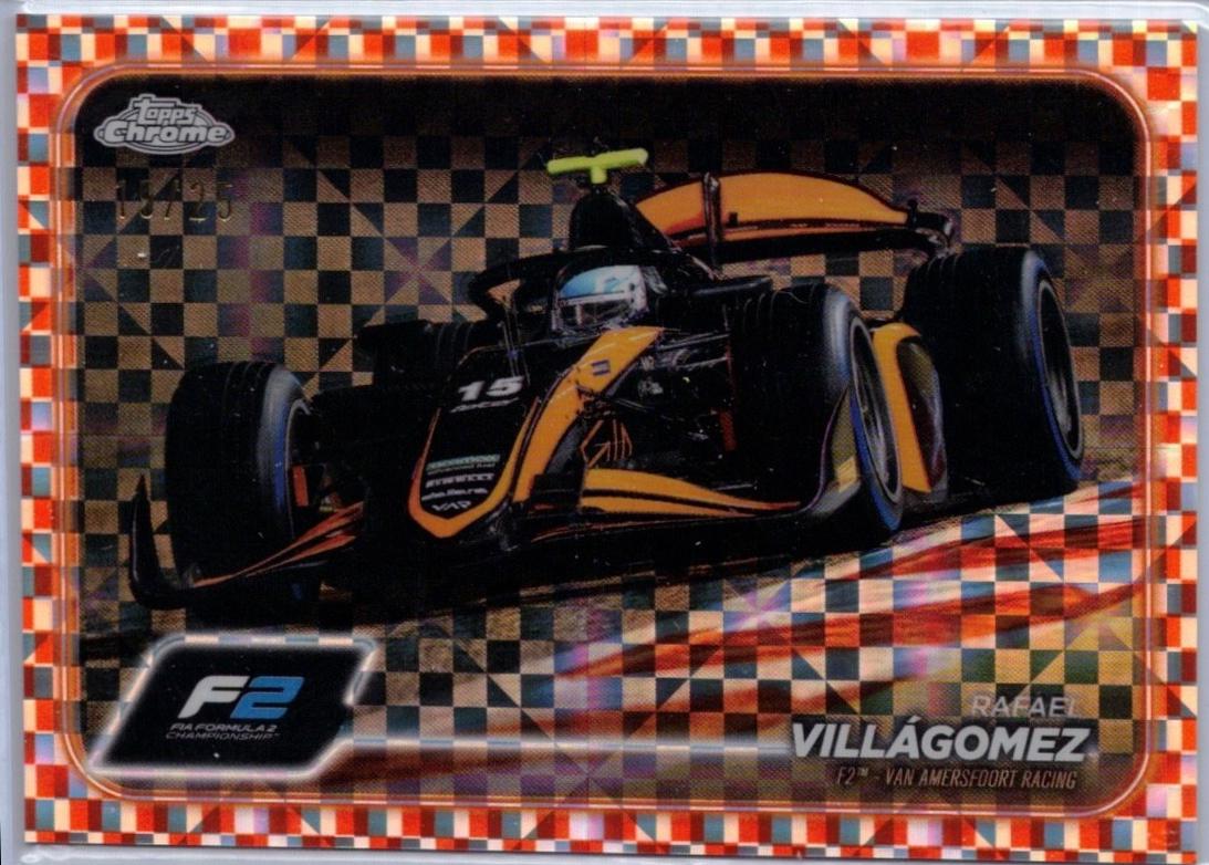 Rafael Villagomez [Checker Flag Orange Refractor] #112