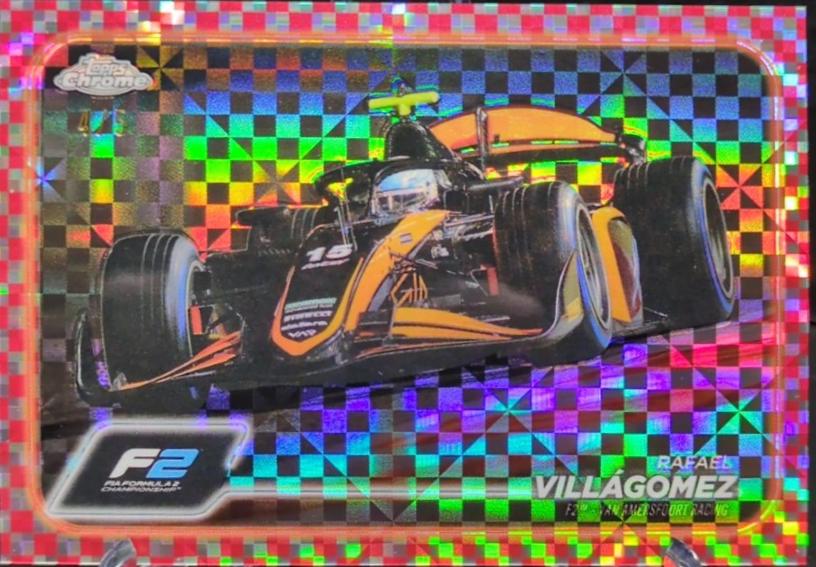 Rafael Villagomez [Checker Flag Red Refractor] #112