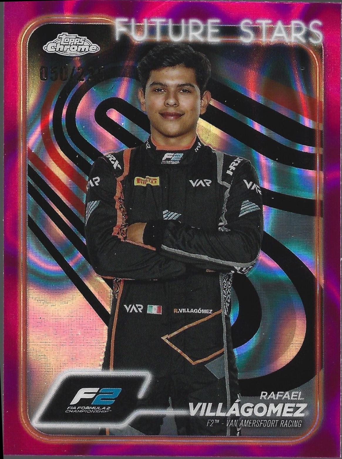 Rafael Villagomez [Fuchsia Lava Refractor] #40