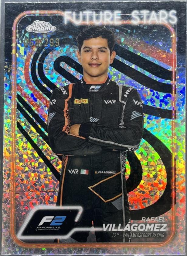 Rafael Villagomez [Mini Diamond Refractor] #40