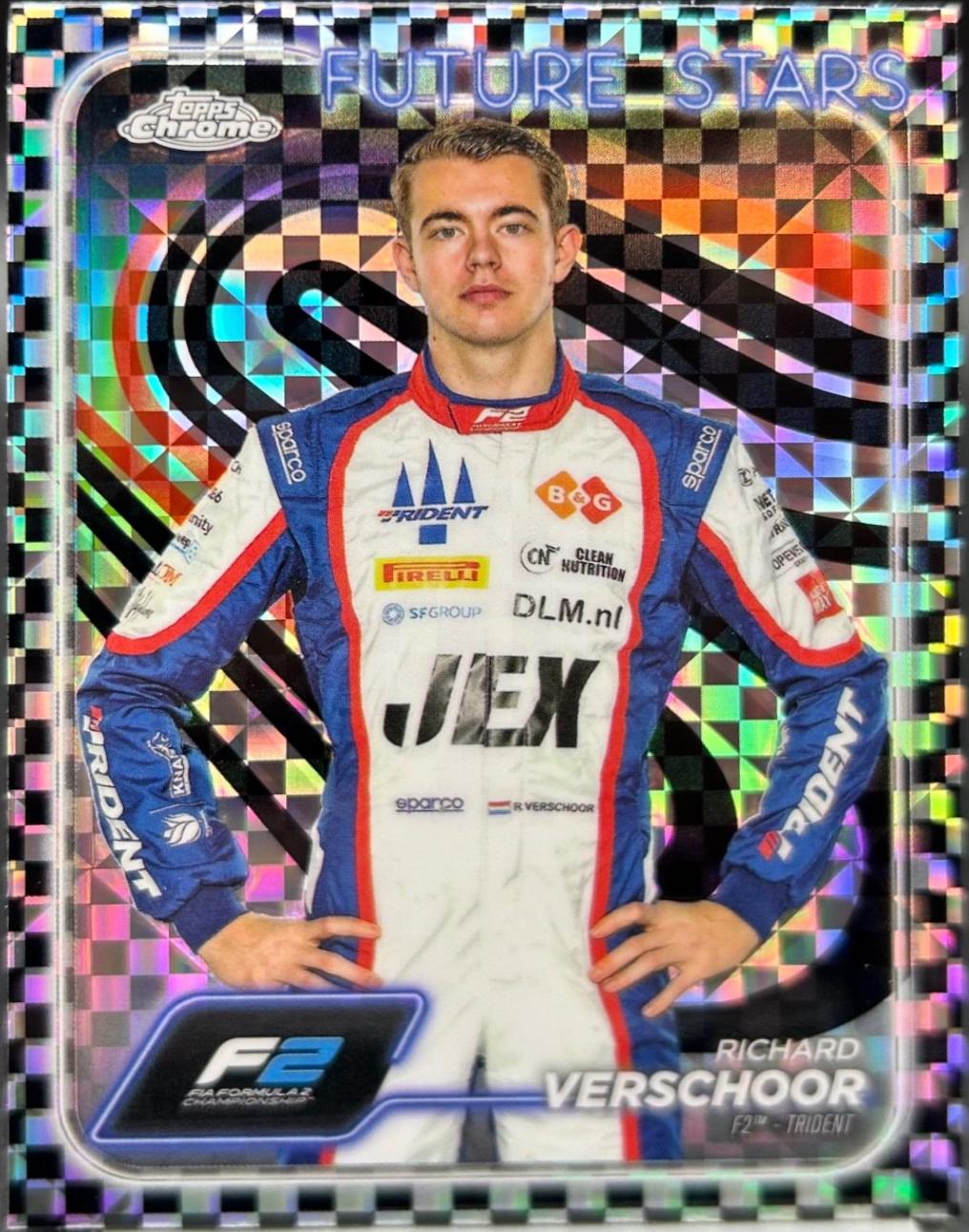 Richard Verschoor [Checker Flag Refractor] #37