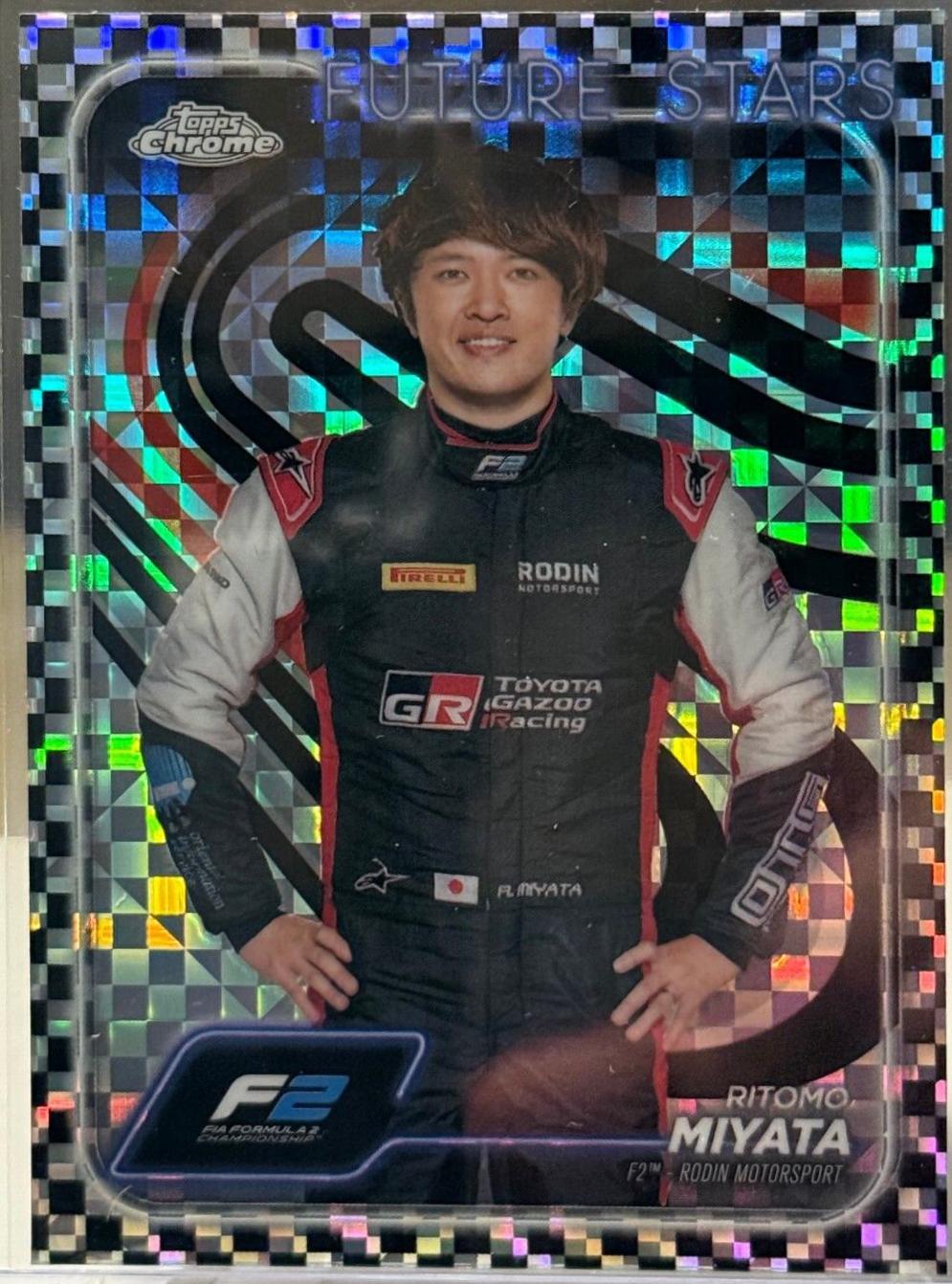 Ritomo Miyata [Checker Flag Refractor] #26