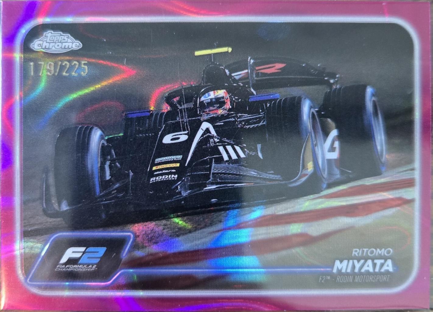 Ritomo Miyata [Fuchsia Lava Refractor] #98