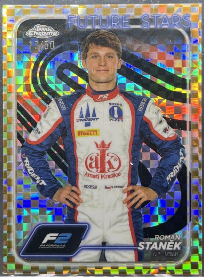 Roman Staněk [Checker Flag Gold Refractor] #38