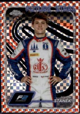 Roman Staněk [Checker Flag Orange Refractor] #38