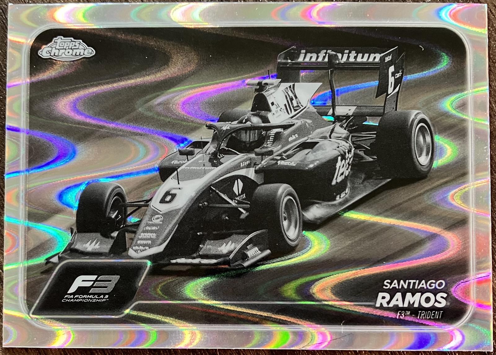 Santiago Ramos [Black White RayWave Refractor] #120