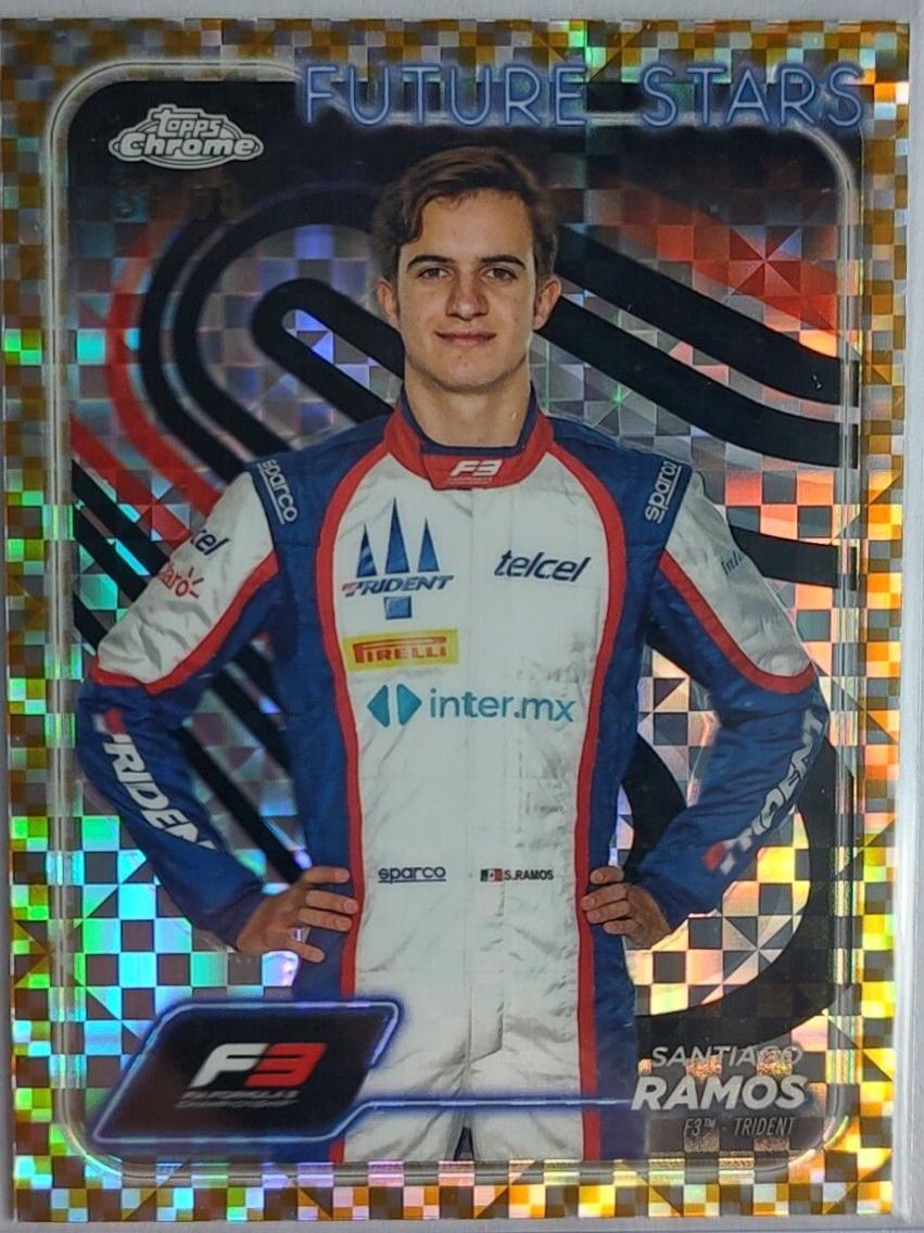 Santiago Ramos [Checker Flag Gold Refractor] #48