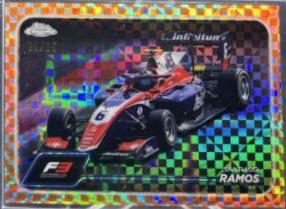 Santiago Ramos [Checker Flag Orange Refractor] #120