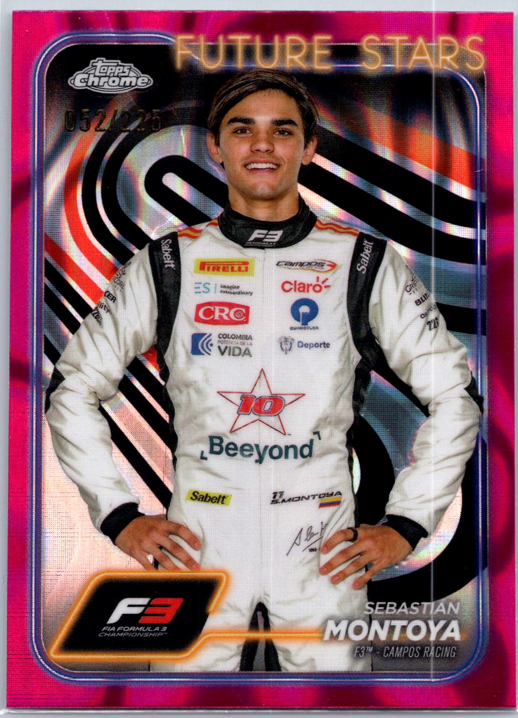 Sebastian Montoya [Fuchsia Lava Refractor] #53