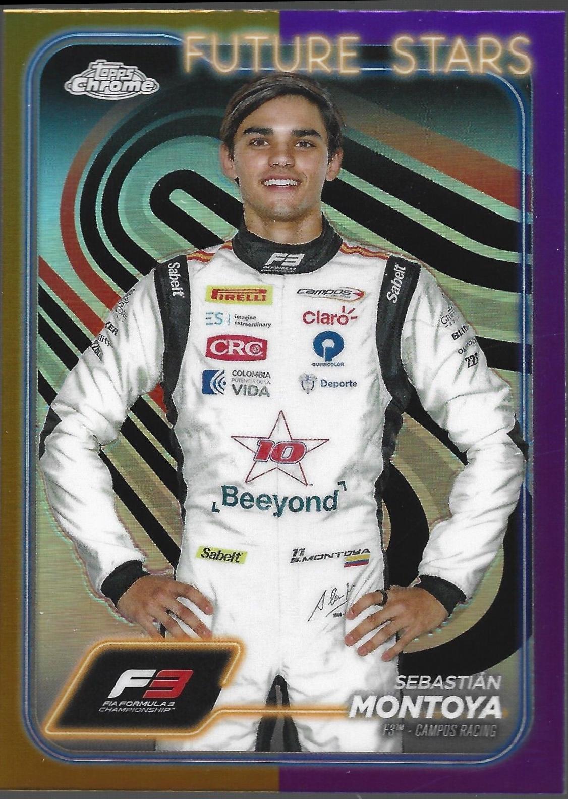 Sebastian Montoya [Gold Purple Refractor] #53