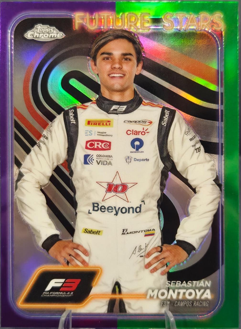 Sebastian Montoya [Purple Green Refractor] #53