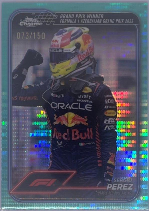 Sergio Perez [Aqua Sonar Refractor] #146