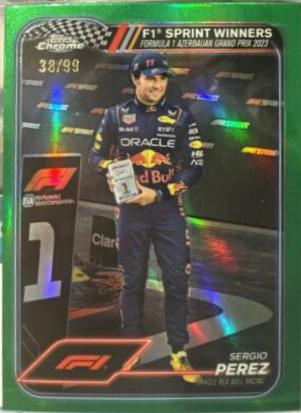 Sergio Perez [Aqua Sonar Refractor] #148