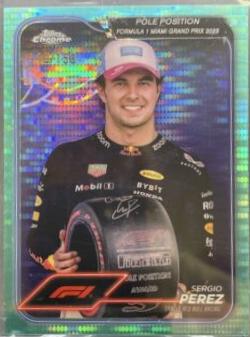 Sergio Perez [Aqua Sonar Refractor] #156