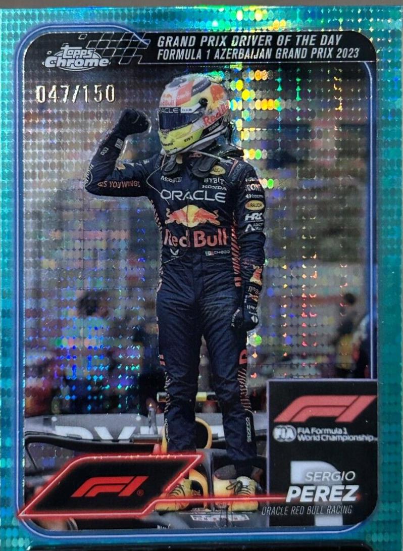 Sergio Perez [Aqua Sonar Refractor] #162