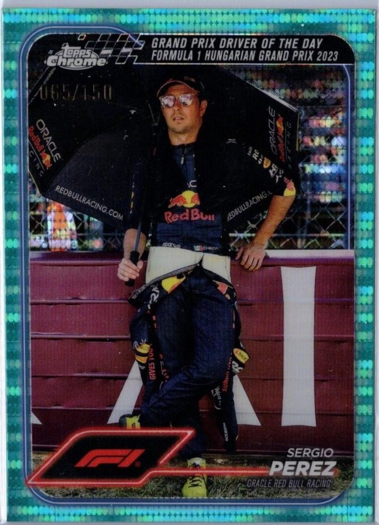 Sergio Perez [Aqua Sonar Refractor] #169