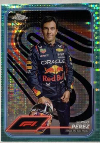 Sergio Perez [Aqua Sonar Refractor] #2