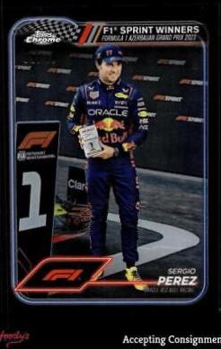 Sergio Perez [Black Refractor] #148