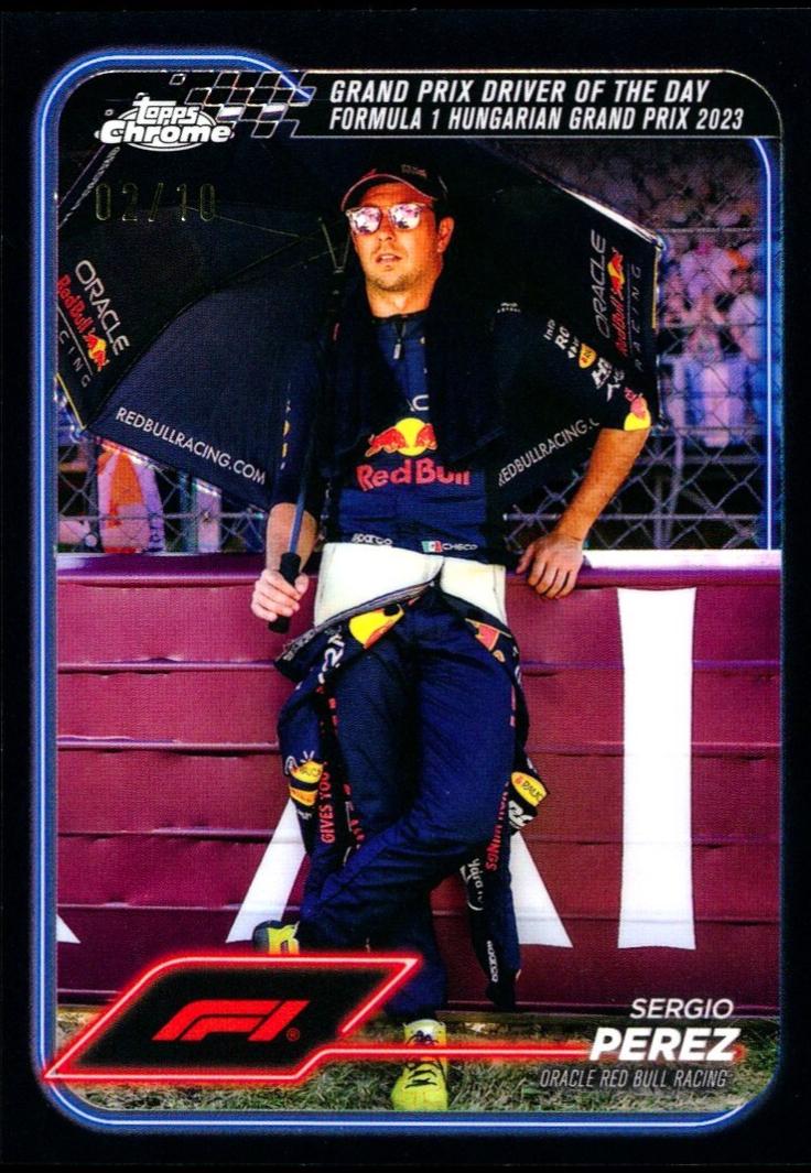 Sergio Perez [Black Refractor] #169
