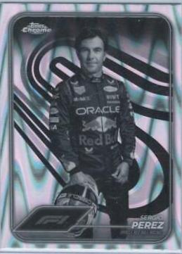 Sergio Perez [Black White RayWave Refractor] #2
