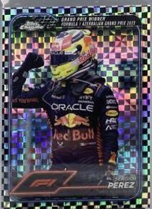 Sergio Perez [Checker Flag Refractor] #146