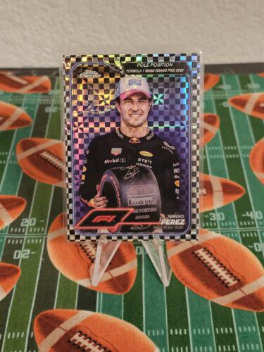 Sergio Perez [Checker Flag Refractor] #156