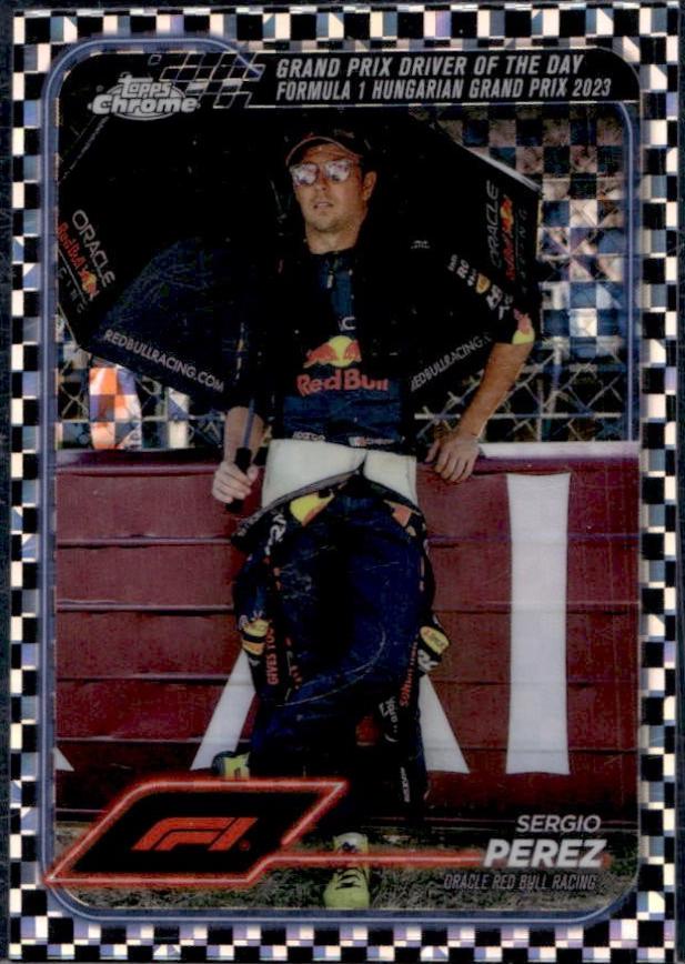 Sergio Perez [Checker Flag Refractor] #169
