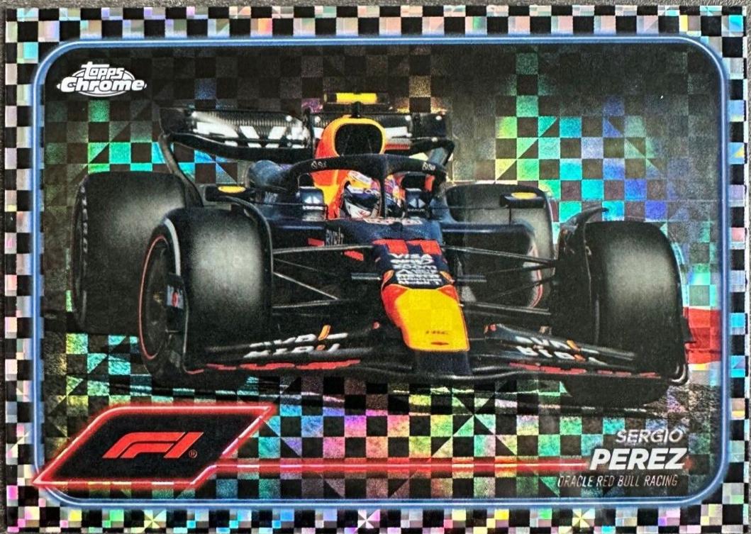 Sergio Perez [Checker Flag Refractor] #74