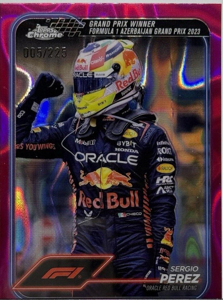 Sergio Perez [Fuchsia Lava Refractor] #146
