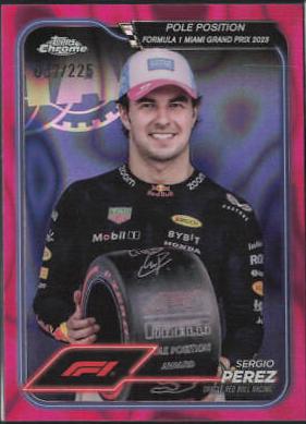 Sergio Perez [Fuchsia Lava Refractor] #156