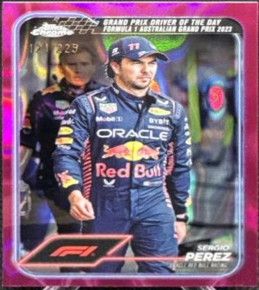 Sergio Perez [Fuchsia Lava Refractor] #161