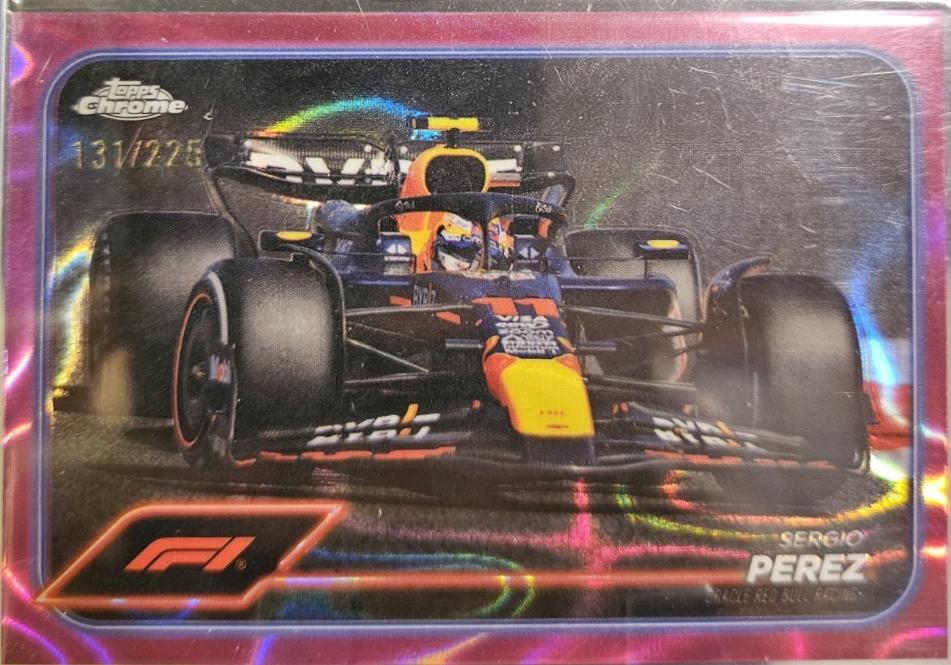 Sergio Perez [Fuchsia Lava Refractor] #74