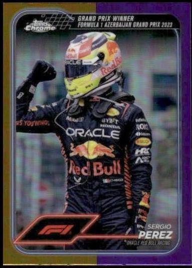 Sergio Perez [Gold Purple Refractor] #146