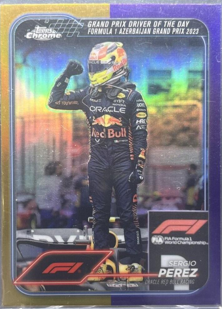 Sergio Perez [Gold Purple Refractor] #162
