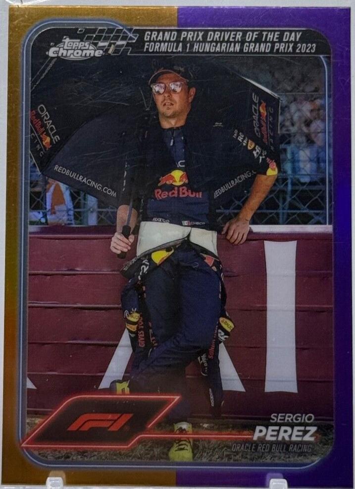 Sergio Perez [Gold Purple Refractor] #169