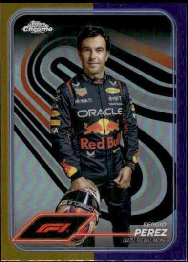 Sergio Perez [Gold Purple Refractor] #2