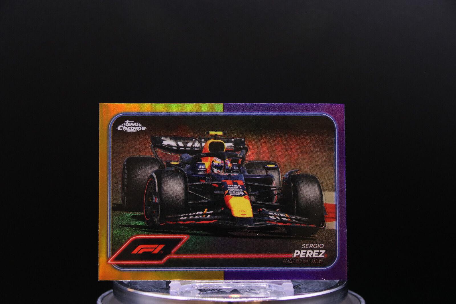 Sergio Perez [Gold Purple Refractor] #74