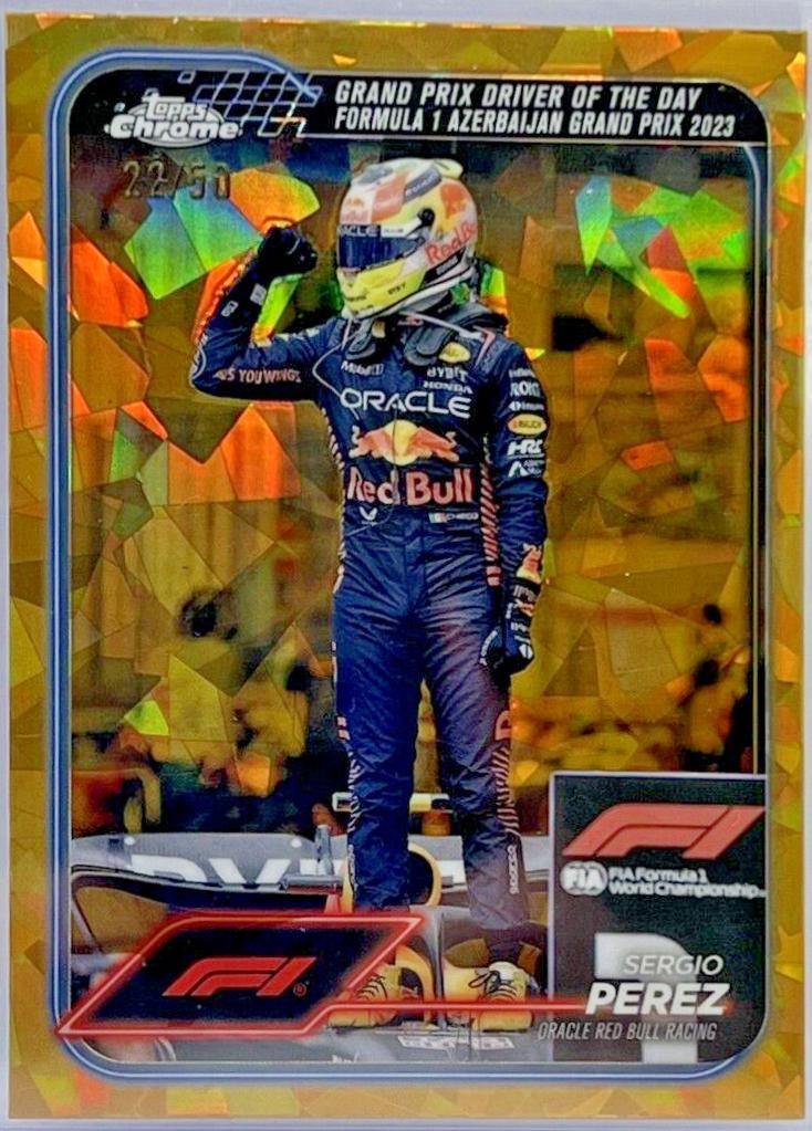 Sergio Perez [Gold RayWave Refractor] #162