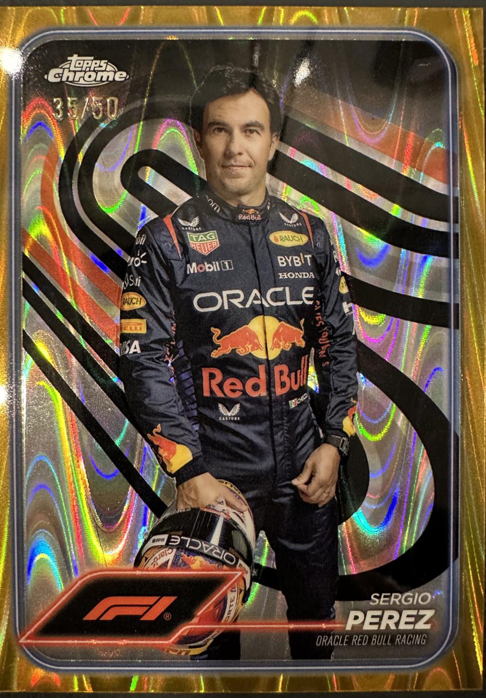 Sergio Perez [Gold RayWave Refractor] #2