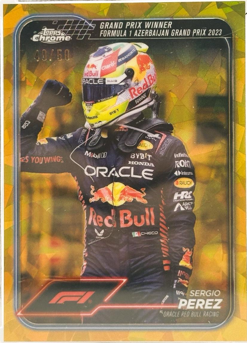 Sergio Perez [Gold Refractor] #146