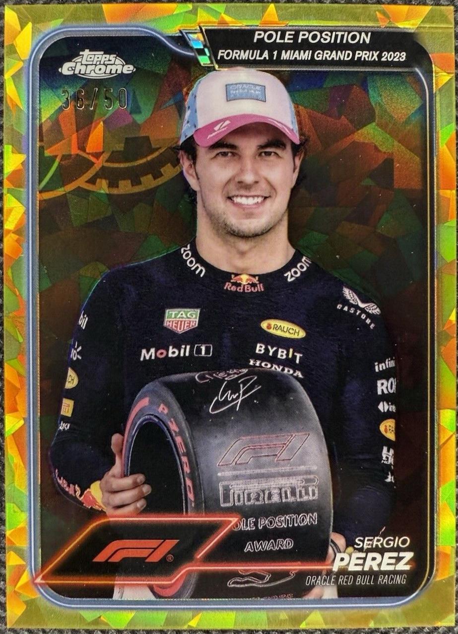 Sergio Perez [Gold Refractor] #156