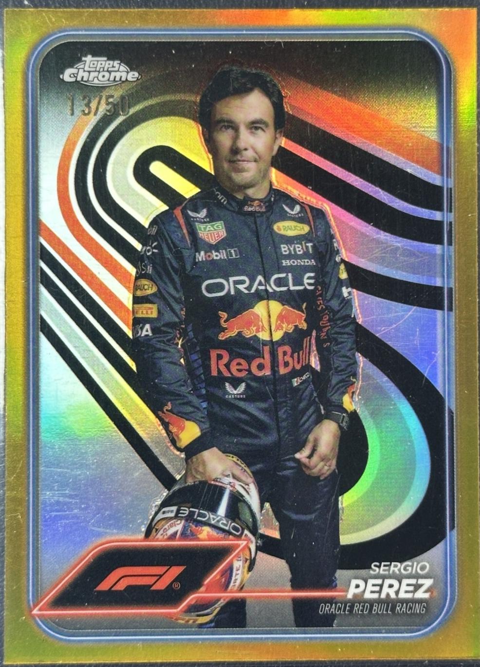 Sergio Perez [Gold Refractor] #2