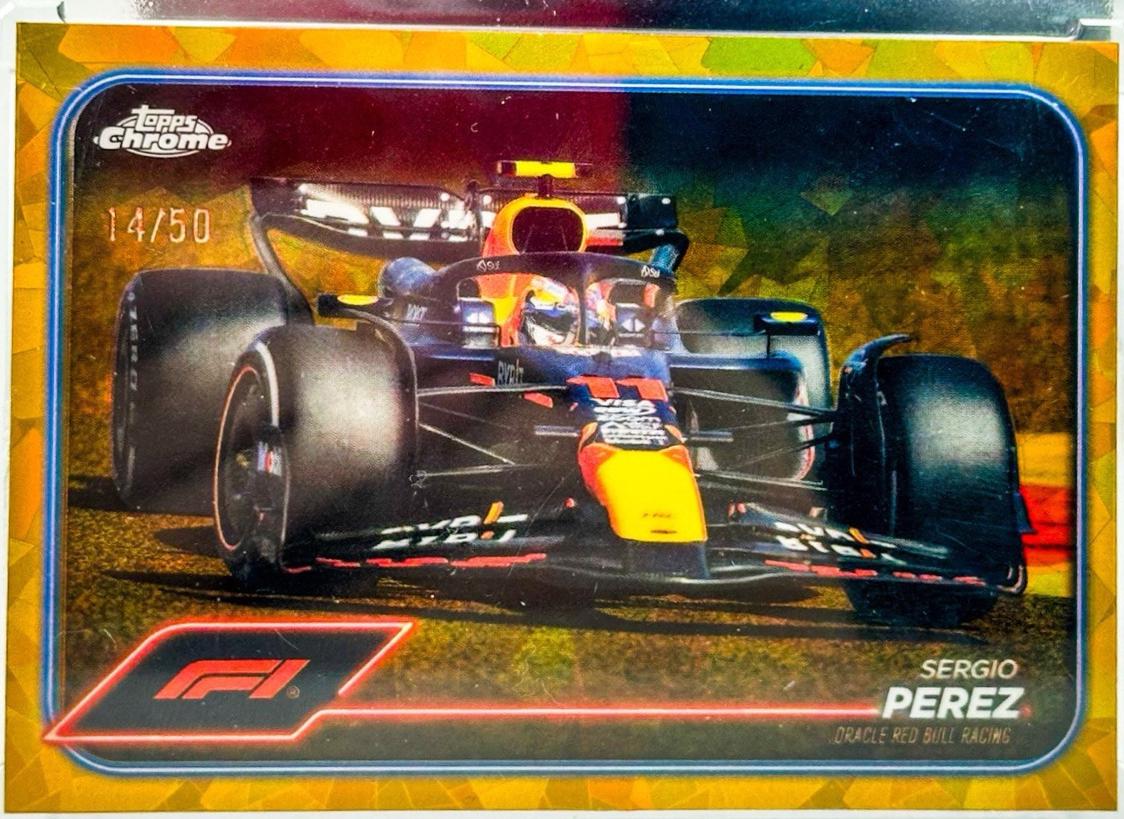 Sergio Perez [Gold Refractor] #74