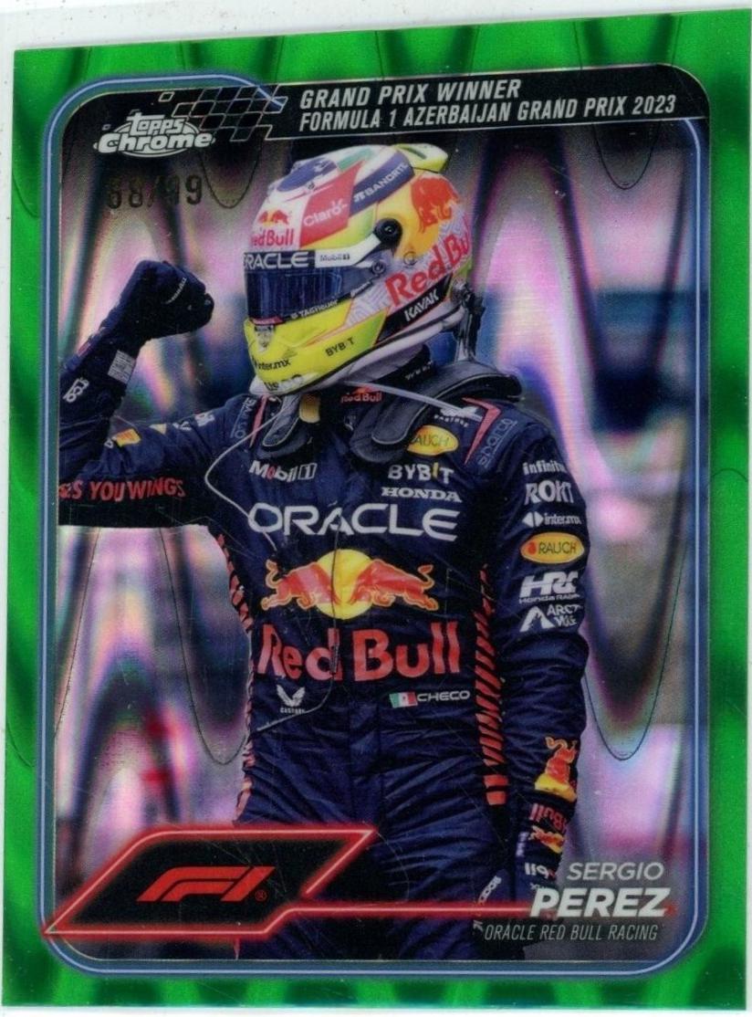 Sergio Perez [Green RayWave Refractor] #146