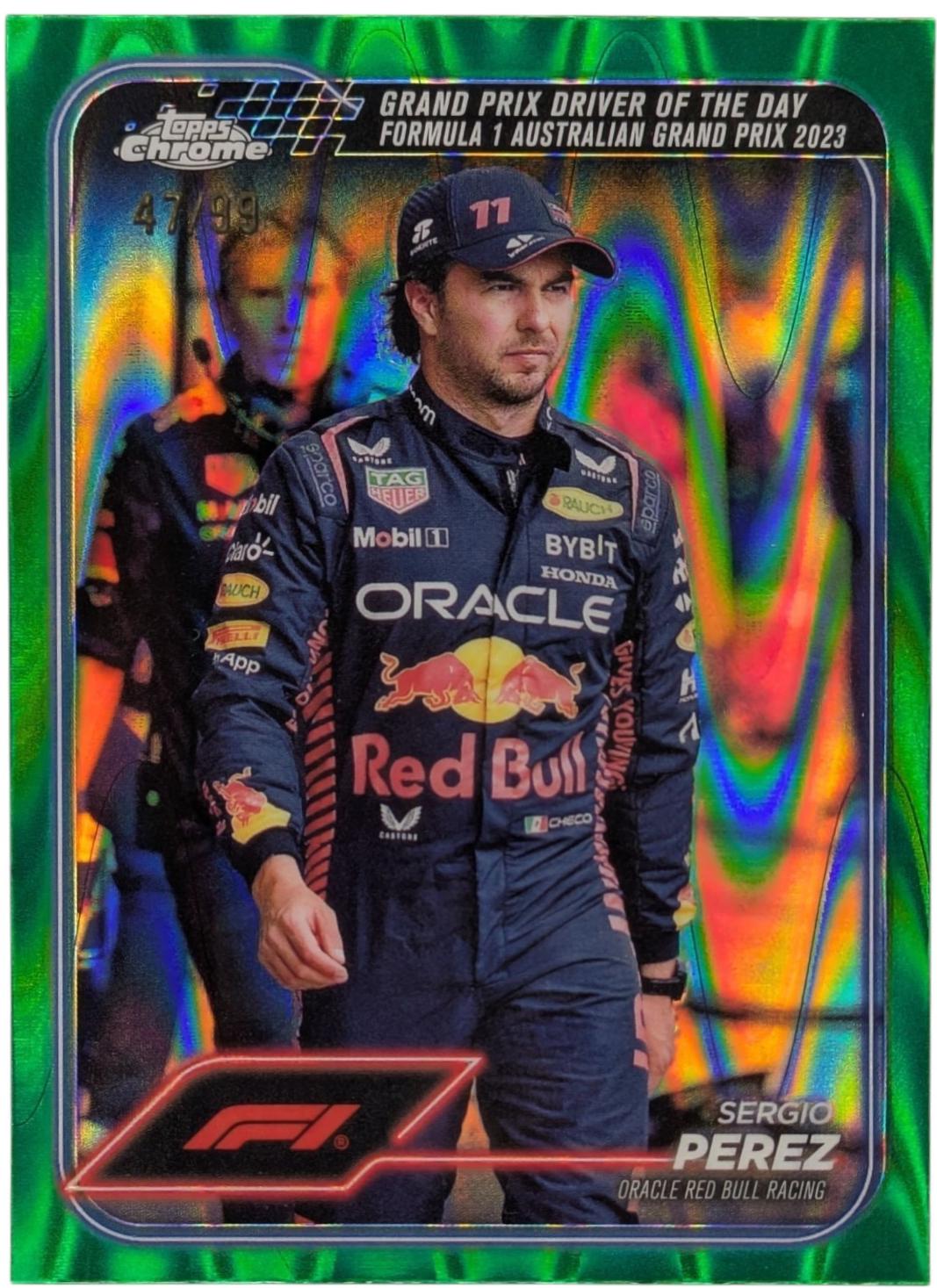 Sergio Perez [Green RayWave Refractor] #161