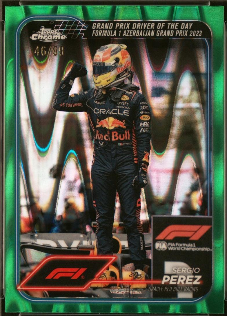 Sergio Perez [Green RayWave Refractor] #162
