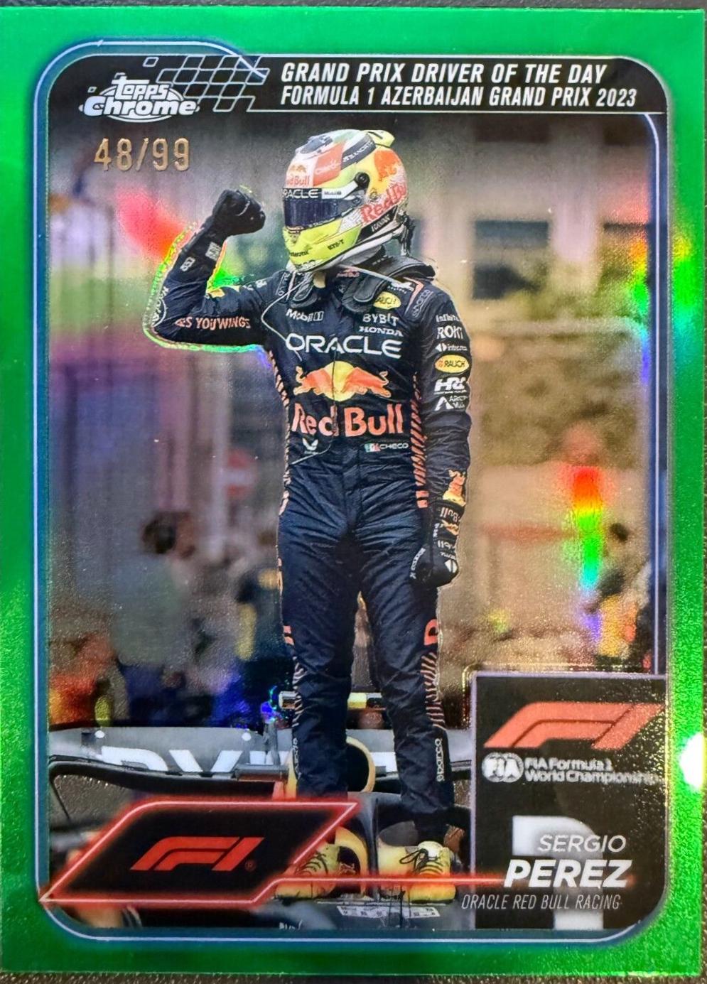Sergio Perez [Green Refractor] #162