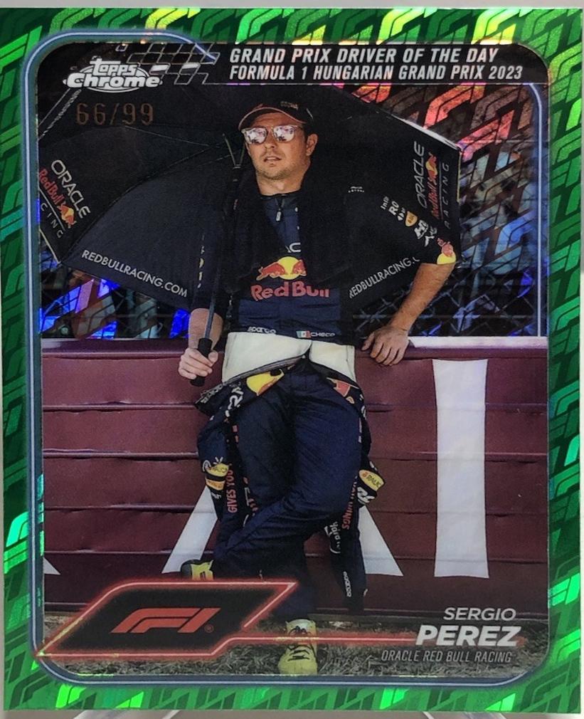 Sergio Perez [Green Refractor] #169