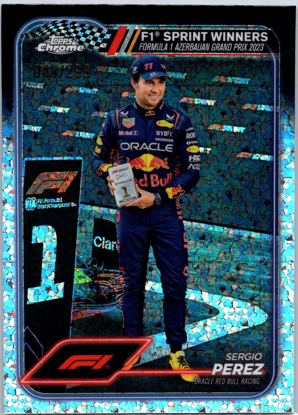 Sergio Perez [Mini Diamond Refractor] #148